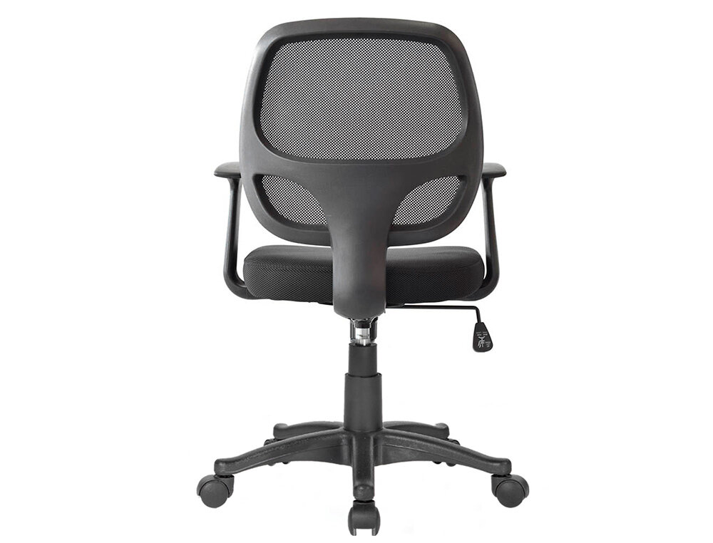 SILLA GIRATORIA Q-CONNECT RESPALDO MEDIO REGULABLE EN ALTURA 870+120MM ALTO 550MM ANCHO 590MM PROFUNDIDAD