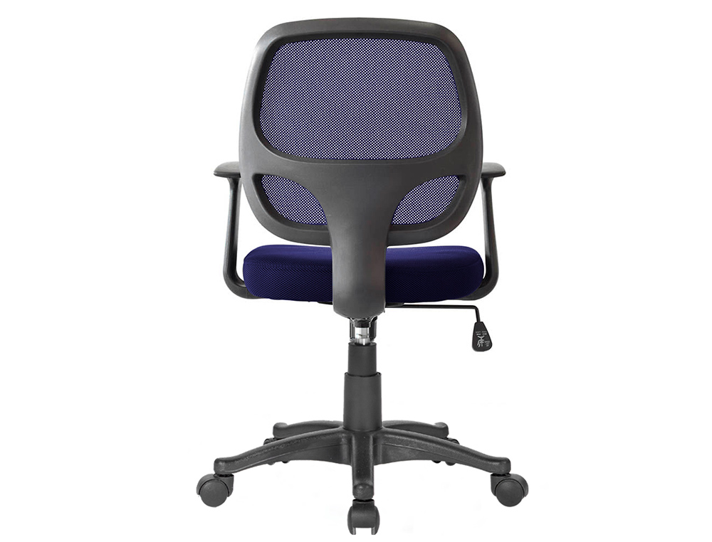SILLA GIRATORIA Q-CONNECT RESPALDO MEDIO REGULABLE EN ALTURA 870+120MM ALTO 550MM ANCHO 590MM PROFUNDIDAD