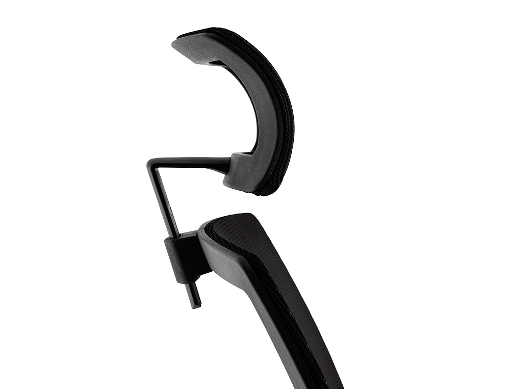 SILLA DE DIRECCION Q-CONNECT ERGONOMICA BASE METAL RESPALDO ALTO CON REPOSACABEZA AJUSTABLE