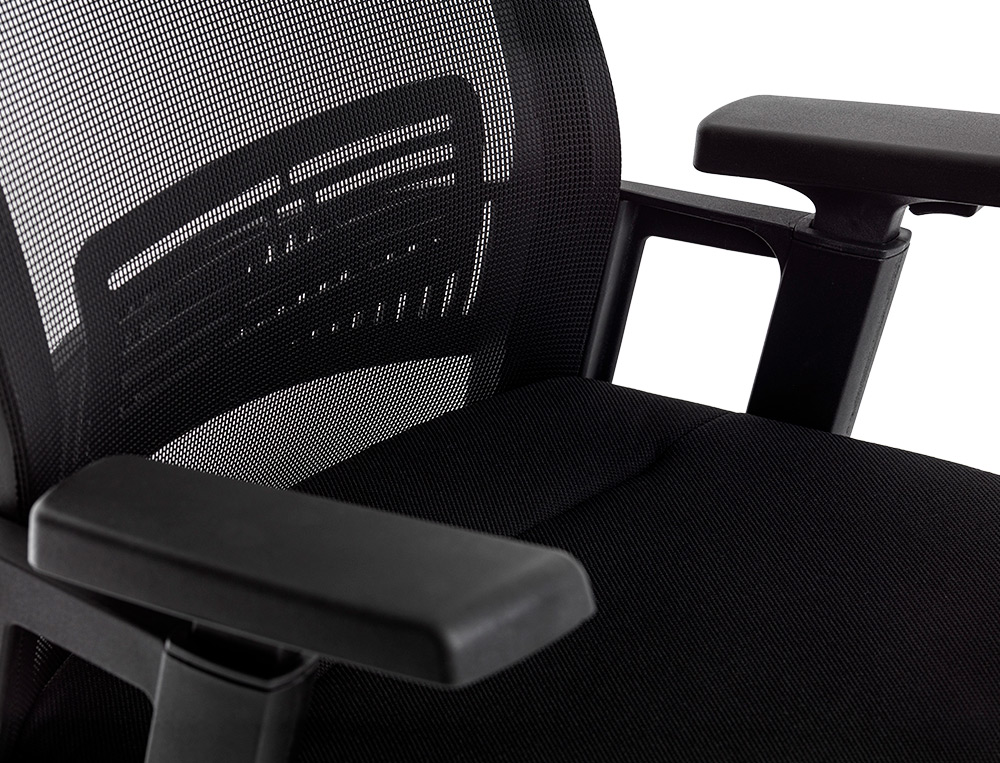 SILLA DE DIRECCION Q-CONNECT ERGONOMICA BASE METAL RESPALDO ALTO CON REPOSACABEZA AJUSTABLE