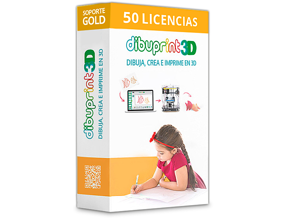 DIBUPRINT 3D COLIDO SOFTWARE ENTERPRISE SOPORTE GOLD 8X5 LICENCIAS 50