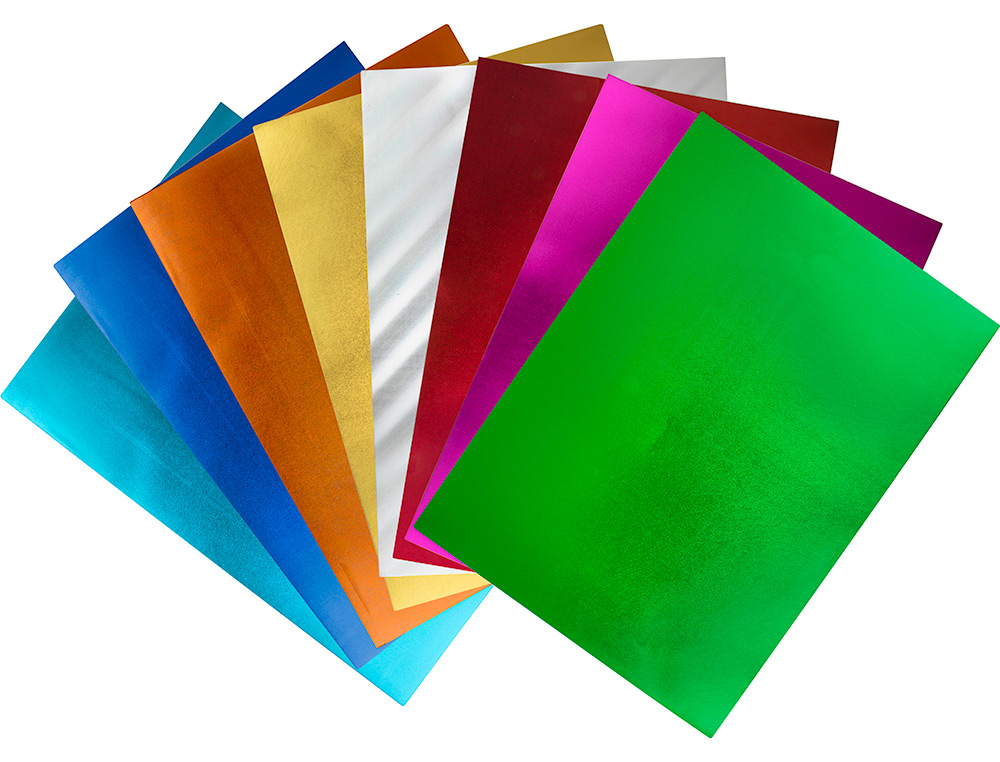 GOMA EVA LIDERPAPEL 50X70 CM ESPESOR 2 MM METALIZADA AZUL