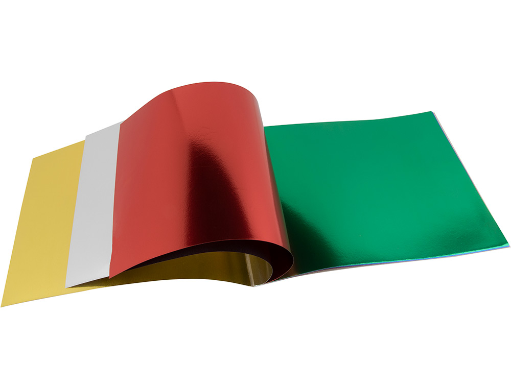 Colaborar con consultor Gracias Libros y Papel - LiderOffice | BLOC TRABAJOS MANUALES LIDERPAPEL PAPEL METALIZADO 240X315 MM 10 HOJAS COLORES SURTIDOS Colaborar con consultor Gracias Libros y Papel - LiderOffice | BLOC TRABAJOS MANUALES LIDERPAPEL PAPEL METALIZADO 240X315 MM 10 HOJAS COLORES SURTIDOS