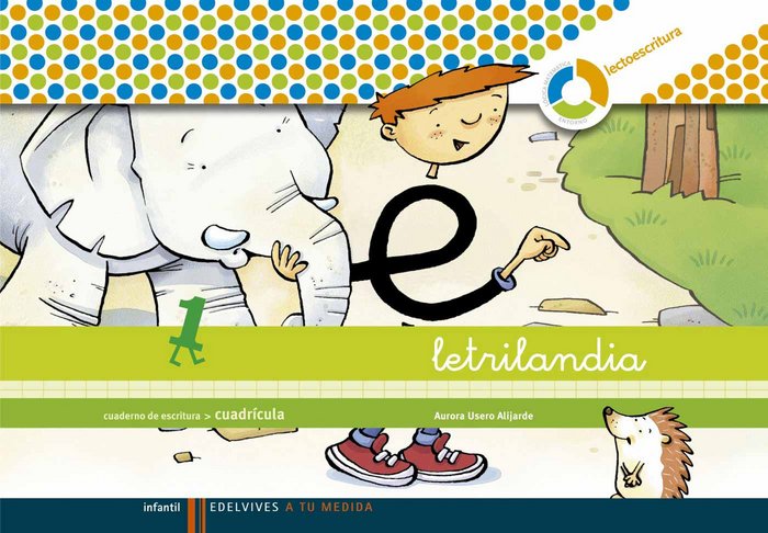 LETRILANDIA 1 CUADRICULA 09 ESPIRAL EDELEN09EI